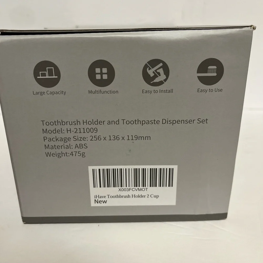 iHave Toothbrush Holder and Dispense‎ Set